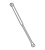 55113470AA - : Hood Prop, Right for Mopar Image