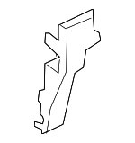 51217325297 - Body: Motor Cover for BMW: 530e, 530e xDrive, 530i, 530i xDrive, 540d xDrive, 540i, 540i xDrive, M5, M550i xDrive, X5, X6, X7, XM Image