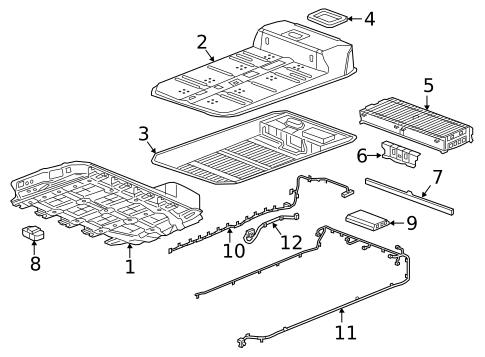 Battery for 2020 Chevrolet Bolt EV #0
