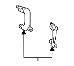 66201AN04A - Body: Center Bracket for Subaru: Legacy, Outback Image