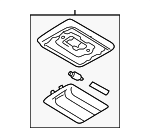 MR330389 - : Overhead Lamp for Mitsubishi Image