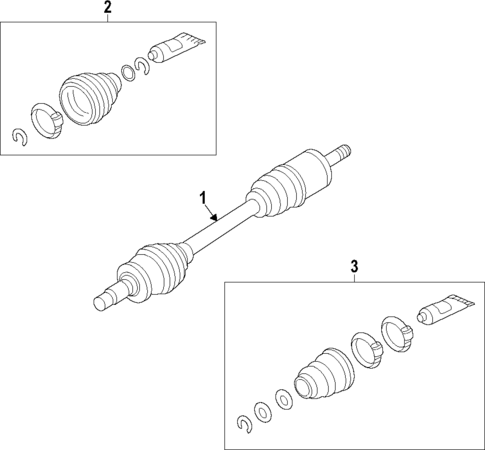 Axle Shafts & Joints for 2023 BMW M235i xDrive Gran Coupe #0