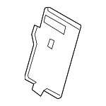 39823383 - Body: Seat Back Panel for Volvo: V70, XC70 Image