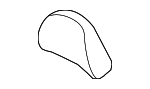 30727488 - Body: Headrest Pad for Volvo: V70, XC60, XC70 Image