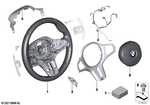 32309503439 - Steering: Steering Wheel Rim in Alcantara for BMW Image