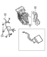 68125176AA - Air Conditioners and Heaters: Wiring Clip for Mopar Image