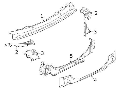 Rear Body for 2023 Jaguar XF #0