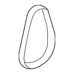 LF0315165A - : Engine Coolant Thermostat Gasket for Mazda: 3, 5, 6, B2300, CX-7, MX-5 Miata, Tribute Image