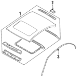 7331051U00 - : Rear Rail Damper for Infiniti Image