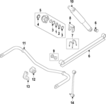 CK4Z5560AE - : Leaf Spring for Ford: Transit-150, Transit-250, Transit-350, Transit-350 HD Image