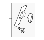 81460TG7A01ZB - Electrical: Adjuster for Honda: Passport, Pilot, Ridgeline Image