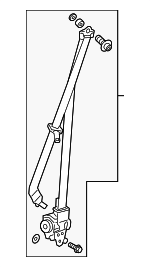 4814T6ZA01ZA - : Belt &amp; Retractor for Honda: Ridgeline Image