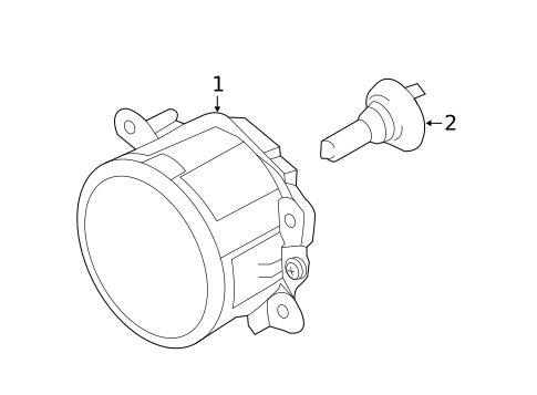 Bulbs - Chassis for 2015 Porsche Macan #1