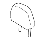 864309UF0C - : Headrest, Outer for Nissan: Murano Image