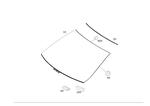 212670390064 - Window System: Windshield for Mercedes-Benz Image