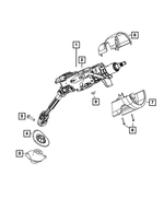 68192594AI - : Steering Column, Export for Mopar Image