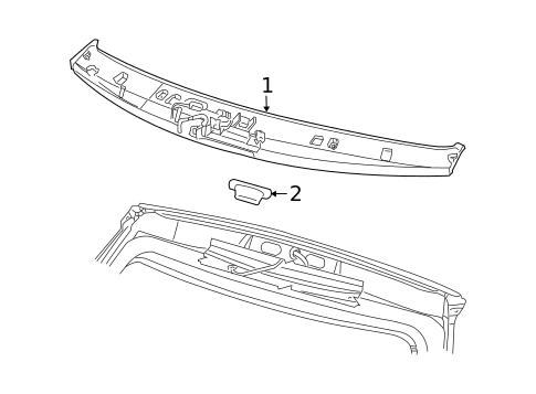 Spoiler for 2004 Chrysler Pacifica #0