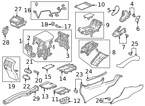 Brackets, Flanges & Hangers for 2025 Acura RDX #0