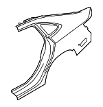 17A809844 - : Quarter Panel for Volkswagen: Jetta Image