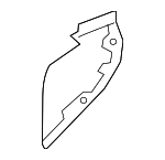 17A813538 - Body: End Plate for Volkswagen: Jetta Image