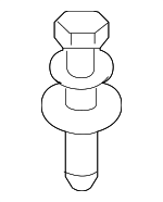 281714R000 - Engine: Air Cleaner Assembly Bolt for Hyundai: Accent, Azera, Elantra, Elantra GT, Kona, Kona N, Palisade, Santa Cruz, Santa Fe, Santa Fe Sport, Santa Fe XL, Sonata, Tucson, Veloster, Veloster N, Veracruz Image