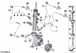 37146787740 - Front Axle: Bracket Right for BMW Image