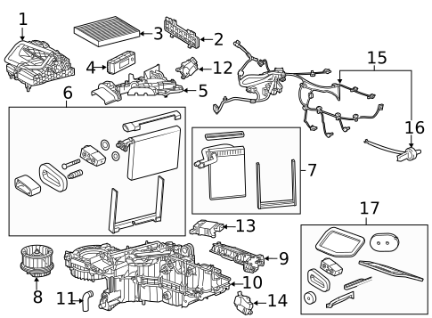 Gaskets & Sealing Systems for 2017 Chevrolet Tahoe #31