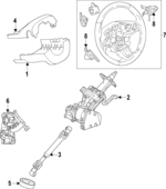 NZ6Z3600EA - : Steering Wheel for Ford: Maverick Image