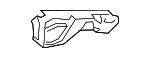 8R0807283C - Body: Bumper Guide for Audi Image