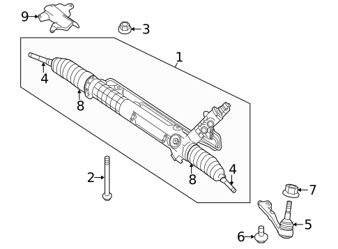 Steering Gear & Linkage for 2013 BMW 135i #2