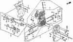 25145PA9010 - Transmission - Automatic: SHAFT, OIL PUMP GEAR for Honda Image