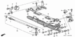 53536S5A900 - Chassis: WASHER, TIE ROD LOCK for Honda Image