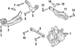 52510T22A00 - Unclassified: Upper Control Arm for Acura Image
