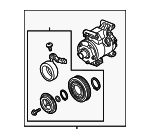 KD4561450A - : Compressor Assembly for Mazda Image