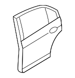 9E5Z5424631A - Body: Door Assembly for Ford: Fusion | Mercury: Milan Image