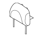 884001GR0A - Body: Headrest for Nissan: Murano Image