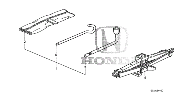 Tools - Jack for 2007 Honda Element #0