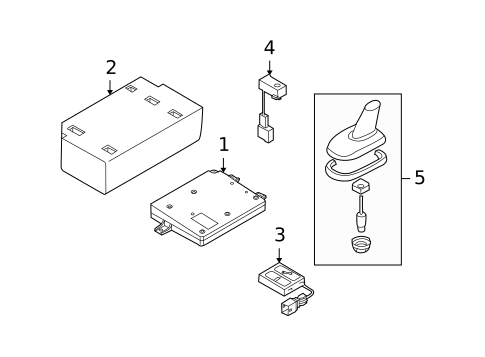 Communication System Components for 2012 Volkswagen Golf R #0