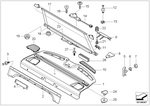 51468208251 - : Storage Tray, Retracting Sun Blind for BMW Image