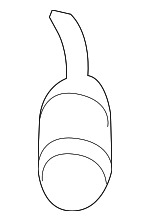 4326824AB - Steering: Gearshift Lever for Chrysler: LeBaron | Dodge: B150, B1500, B250, B2500, B350, B3500, D150, D250, D350, Dakota, Ram 1500, Ram 2500, Ram 3500, Ramcharger, Spirit, W150, W250, W350 Image