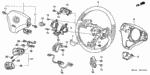 938930501617 - Chassis: SCREW-WASHER (5X16) for Acura Image