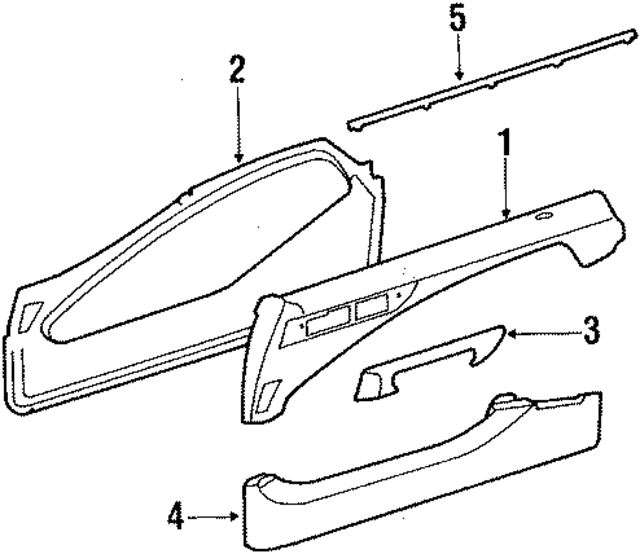 12672033709045 - Body: Upper Panel for Mercedes-Benz Image