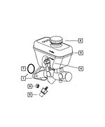 5143279AA - : Brake Master Cylinder for Mopar Image