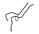 84348734 - Body: Washer Hose for Buick: Enclave | Chevrolet: Traverse, Traverse Limited | GMC: Acadia Image