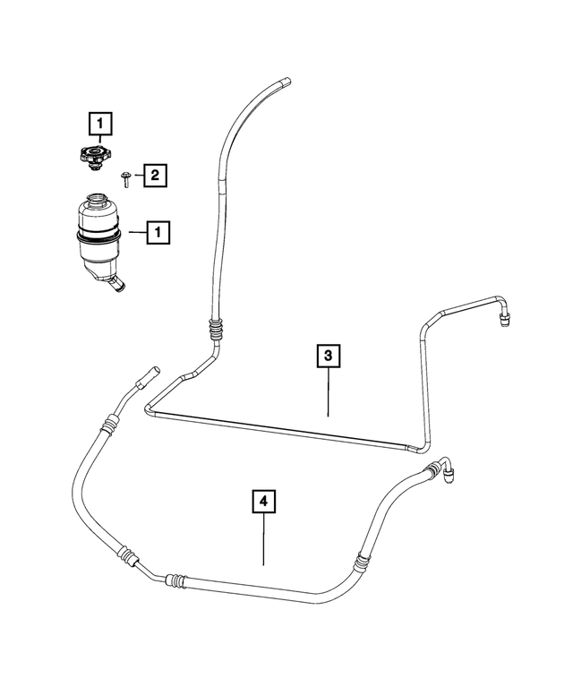 6104352AA - Steering: Hex Head Screw And Washer for Mopar Image
