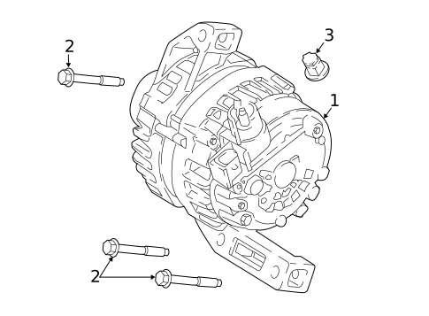 Alternator/Generator & Related Components for 2020 Ford EcoSport #0