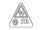 7895841058 - Body: Caution Label for Mercedes-Benz Image