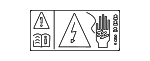 8179006 - Body: Battery Label for Mercedes-Benz Image