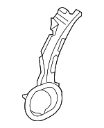 1K5809969B - Body: Pillar Reinforced for Volkswagen: Jetta Image