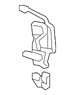 74851SNAA22 - Body: Lock for Honda: Civic Image